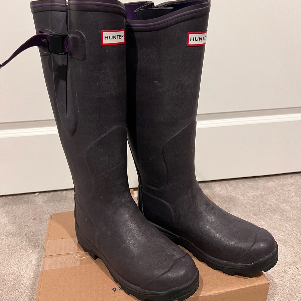 Hunter Tall Balmoral Neoprene Rain Boots W7